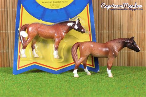 Capricorn Meadow Breyer Stablemates Rodzina ze źrebakiem