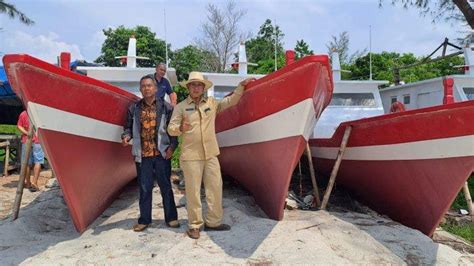 Kabupaten Bangka Dapat 25 Kapal Nelayan Dari Kemensos RI Untuk Nelayan