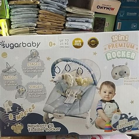 Jual Sugar Baby Bouncer In Premium Rocker Ayunan Bayi New