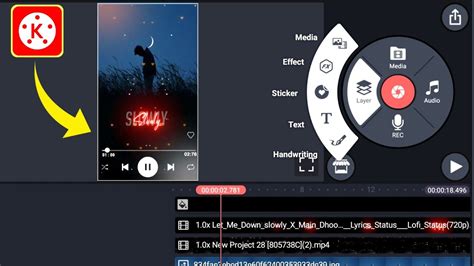 How To Make Photo Lyrical Video In Kinemaster Dark Lyrics Status