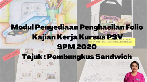 Contoh Kerja Kursus Seni