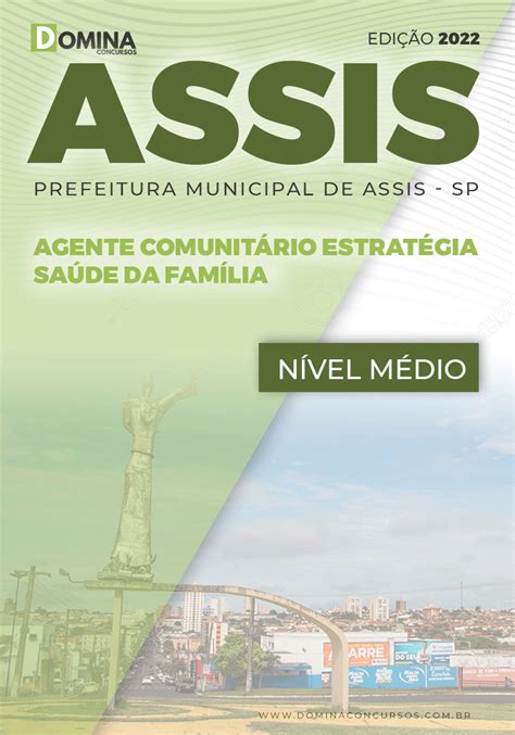 Apostila Pref Assis Sp Agente Comunit Rio Esf