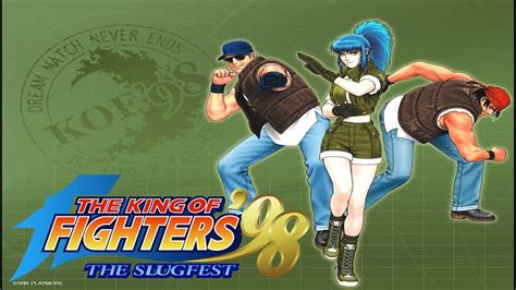 THE KING OF FIGHTERS 98 IKARI WARRIORS TEAM TAS LEONA RALF