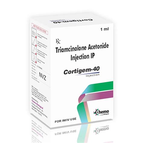 Liquid Triamcinolone Acetonide Injection Ip At Best Price In New Delhi