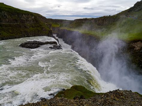 Island Der Gullfoss Wasserfall My Favorite Place