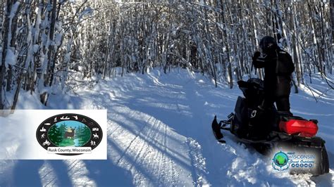 Hitting The Snowmobile Trails In Rusk County