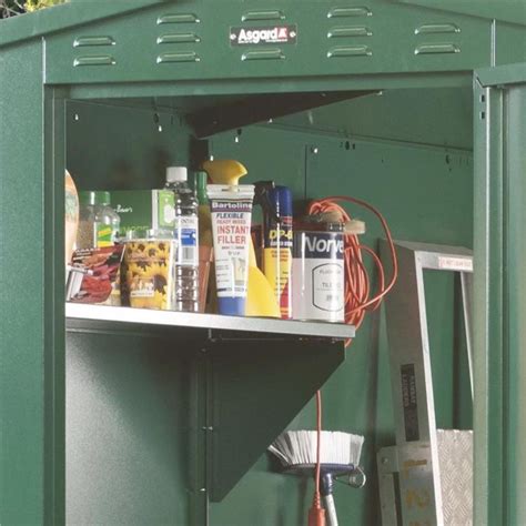 Asgard 57 Flexistore Metal Security Shed Metal Sheds Store More Garden