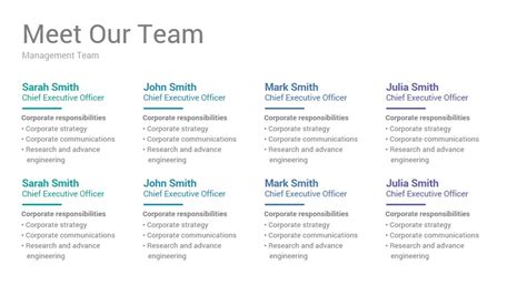 Team Introduction Slides Powerpoint Presentation Template Slidesalad