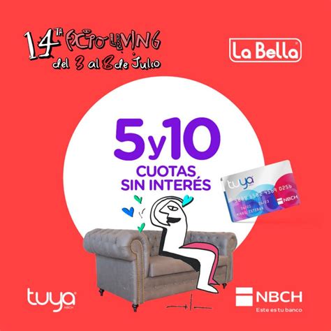 Promoción especial de Tarjeta Tuya para acompañar la Expo Living de La