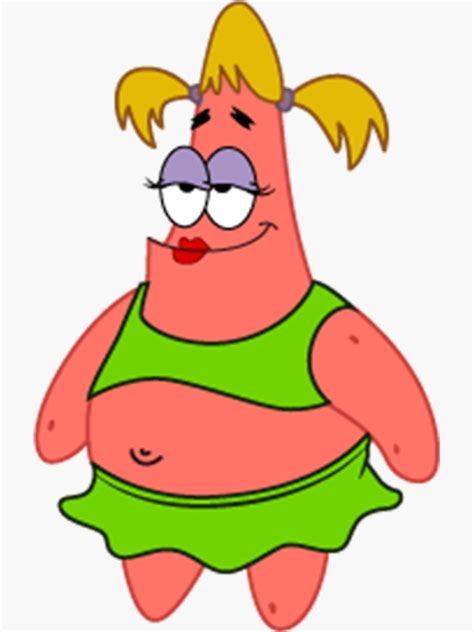 "SpongeBob Patricia" Sticker for Sale by joeoles | Redbubble