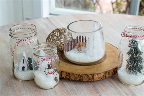 Mason Jar Snow Globes Finding Silver Pennies