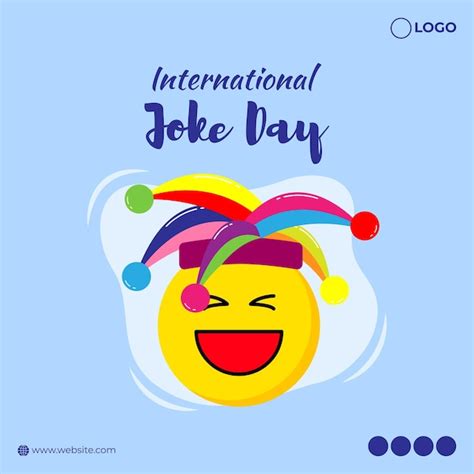 Premium Vector Vector Illustration Of International Joke Day Social