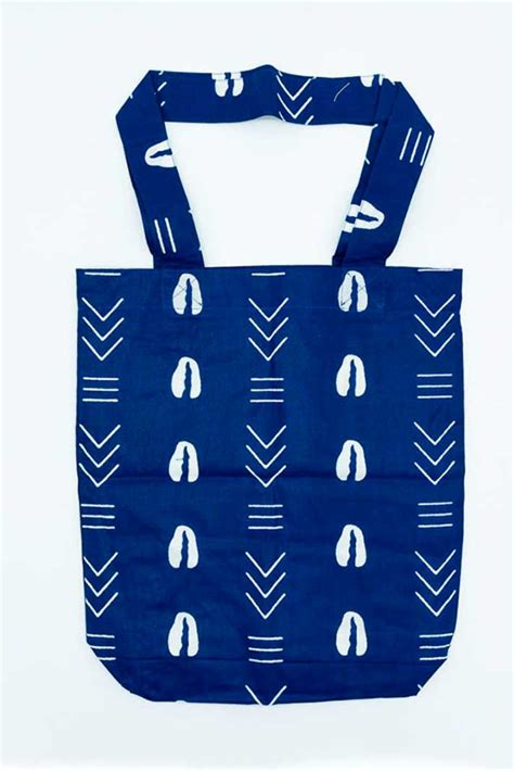 Tote Bag Wax Azul Cauris Afrika Color Barcelona