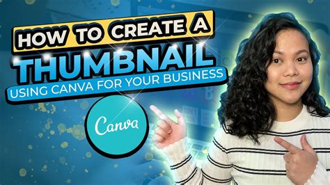 How To Create A Thumbnail For Your Business Canva Tutorial Youtube