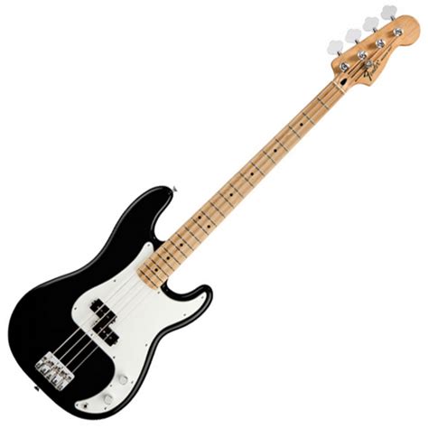 Fender Standard Precision Bass Maple Black Nearly New At Gear4music