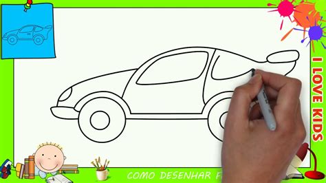 Como desenhar um carro FACIL passo a passo para crianças e iniciantes 5