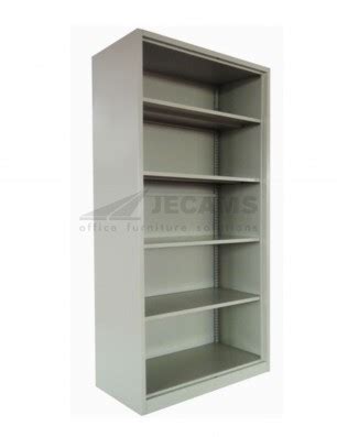 Gray Steel Filing Layer Metal Open Type Cabinet Jecams Inc