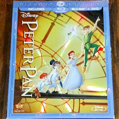 Disney Media Walt Disneys Peter Pan Diamond Edition On Bluray Dvd