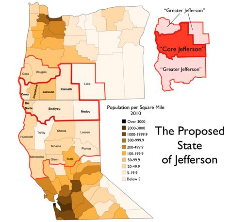 State of Jefferson Map Archives - GeoCurrents