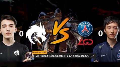 T Spirit Vs Psg Lgd Bo Gran Final Pgl Major Arlington Youtube