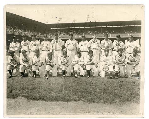 1948 Negro League East All-Stars Team Photo w/Handwritten ...