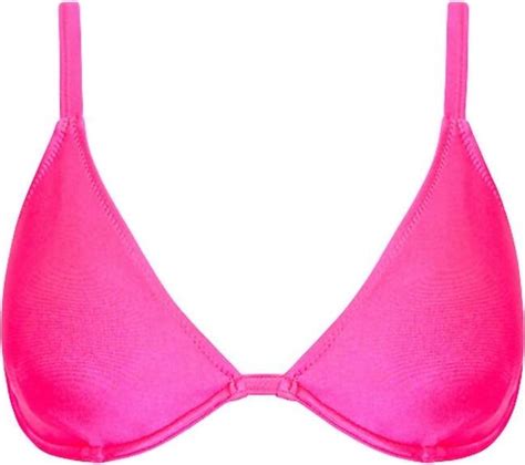 Kulani Kinis Women S Underwire Triangle D Cup Bikini Top In Posh Pink Shopstyle Two Piece
