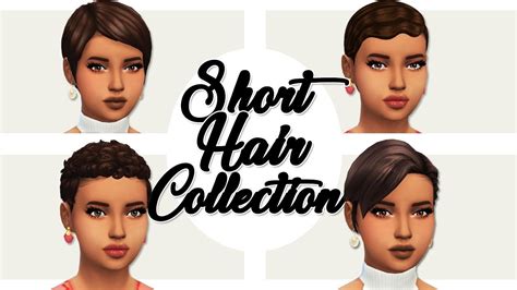 Sims 4 Maxis Match Short Hair