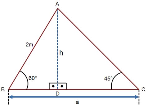 Como Calcular O Lado De Um Triangulo Sabendo 2 Lados - Calcular a medida do lado BC, de um triângulo ABC, sabendo-se que: =60⁰ ...