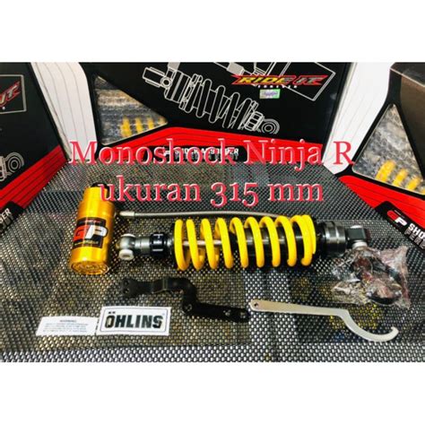 Jual MONOSHOCK NINJA R DAN RR 150 REBOUND TABUNG PISAH MONO SHOCK Not