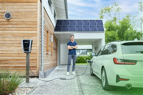 E Auto günstig laden Wallbox für Solaranlagen Amperfied