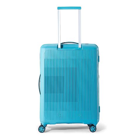 Buy Blue Aerostep Spinner Medium Cm Online At American Tourister