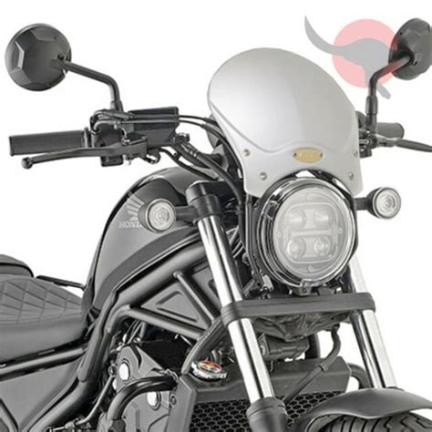 Parabrisas Completo Givi H CMX REBEL 17 19 Plata Totmoto