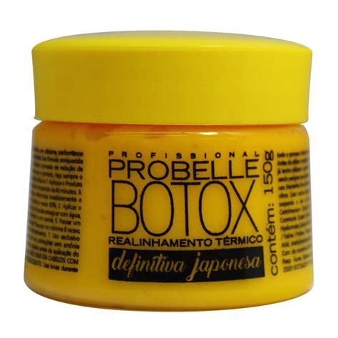 Botox Realinhamento T Rmico Definitiva Japonesa G Probelle