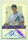 Micah Owings Autographed Baseball Card Arizona Diamondbacks 2006