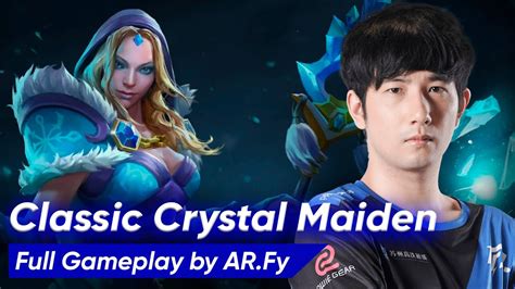 Fy Crystal Maiden Support Pos Dota D Pro Gameplay Youtube