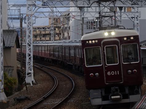 阪急電鉄 阪急6000系電車 6011 石橋阪大前駅 鉄道フォト・写真拡大 By Hiro大佐さん レイルラボraillab