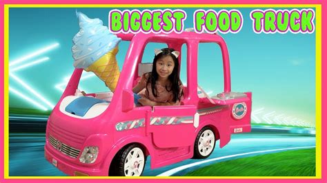 Pretend Play Food Truck With Ryans Toy Review Inspired World Best