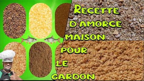 Recette D Amorce Maison Pour Le Gardon Youtube