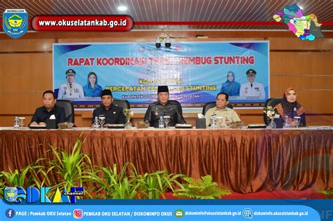 PEMKAB OKU SELATAN PERKUAT KOMITMEN PENURUNAN ANGKA STUNTING DAN