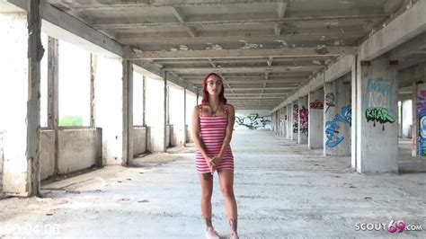 GERMAN SCOUT CUTE GINGER TEEN BELLA FIRST ANAL SEX AT REAL STREET CASTING