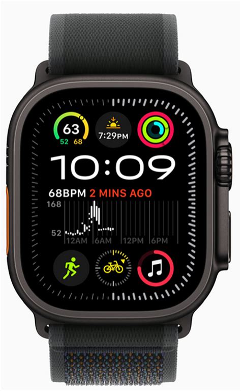 Часы Apple Watch Ultra 2 (2024) Black Titanium+ремешок Trail Loop black ...