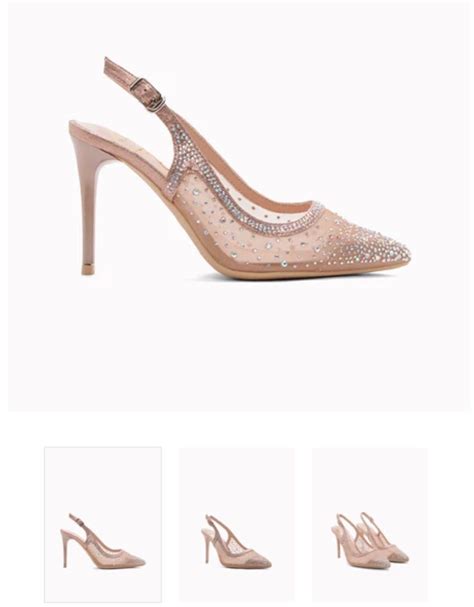 Sparkly Nude Heels Women S Fashion Footwear Heels On Carousell