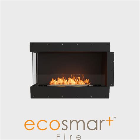 EcoSmart Flex Left Corner Fireboxes Fireplace Naked Flame NZ