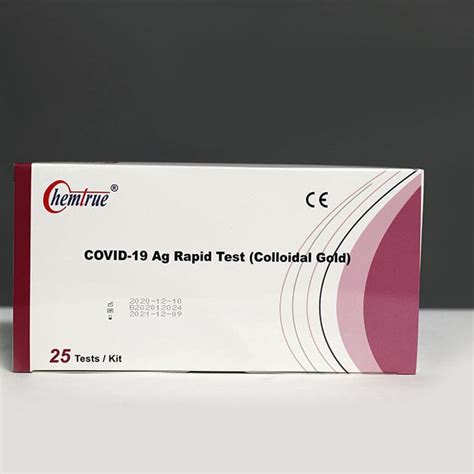 COVID 19 Schnelltest Chemtrue Shanghai Chemtron Biotech Co Ltd