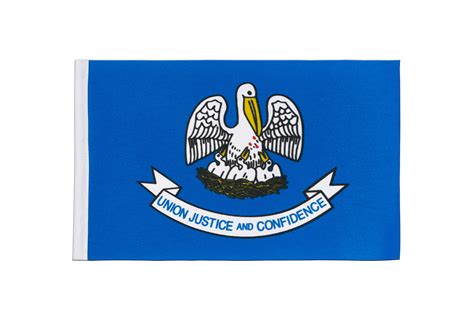 Louisiana Satin Flag 6x9 MaxFlags Royal Flags