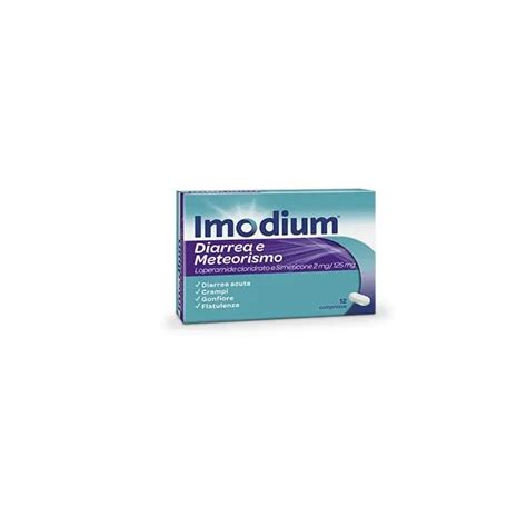 Imodium Diarrea E Meteorismo Mg Mg Compresse Pi Medical