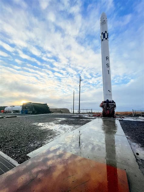 Abl Space Rocket Fell On The Launch Pad After Launch