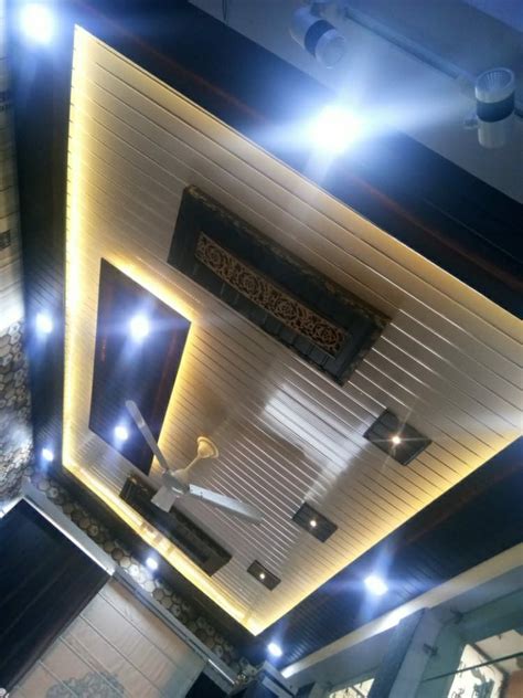 Color Coated Pop False Ceiling Thickness Mm At Square Feet In