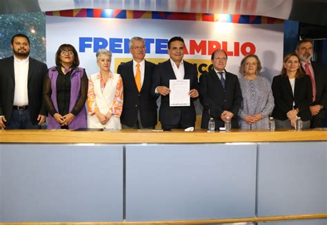 Aureoles Y Paredes Se Registran Al Proceso Del Frente Amplio