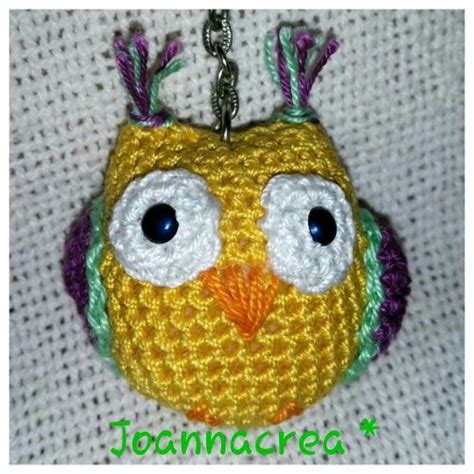 Owl Ma Chouette Au Crochet En Porte Cl S Chouette Au Crochet